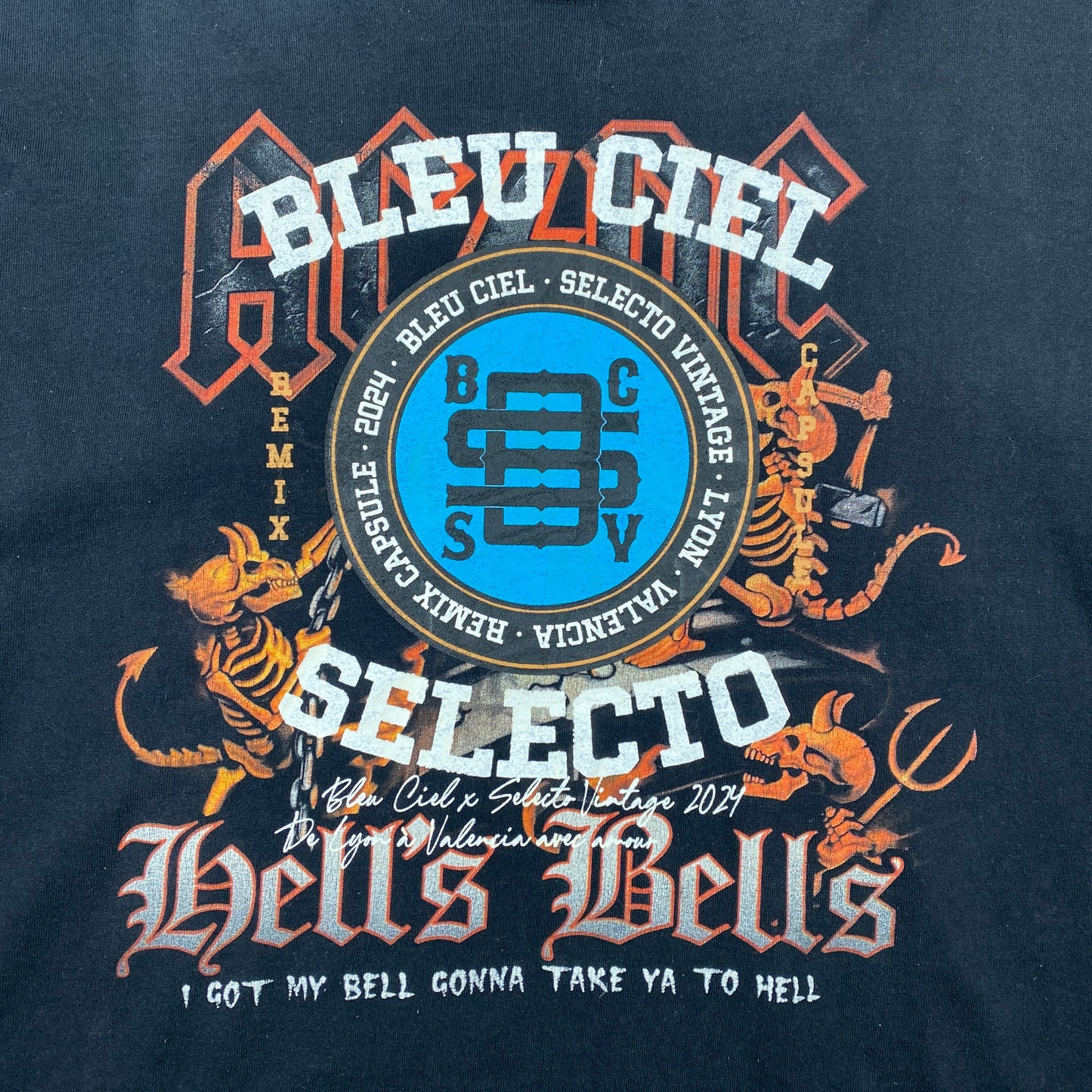 Camiseta Selecto X Bleu Ciel (XL+)