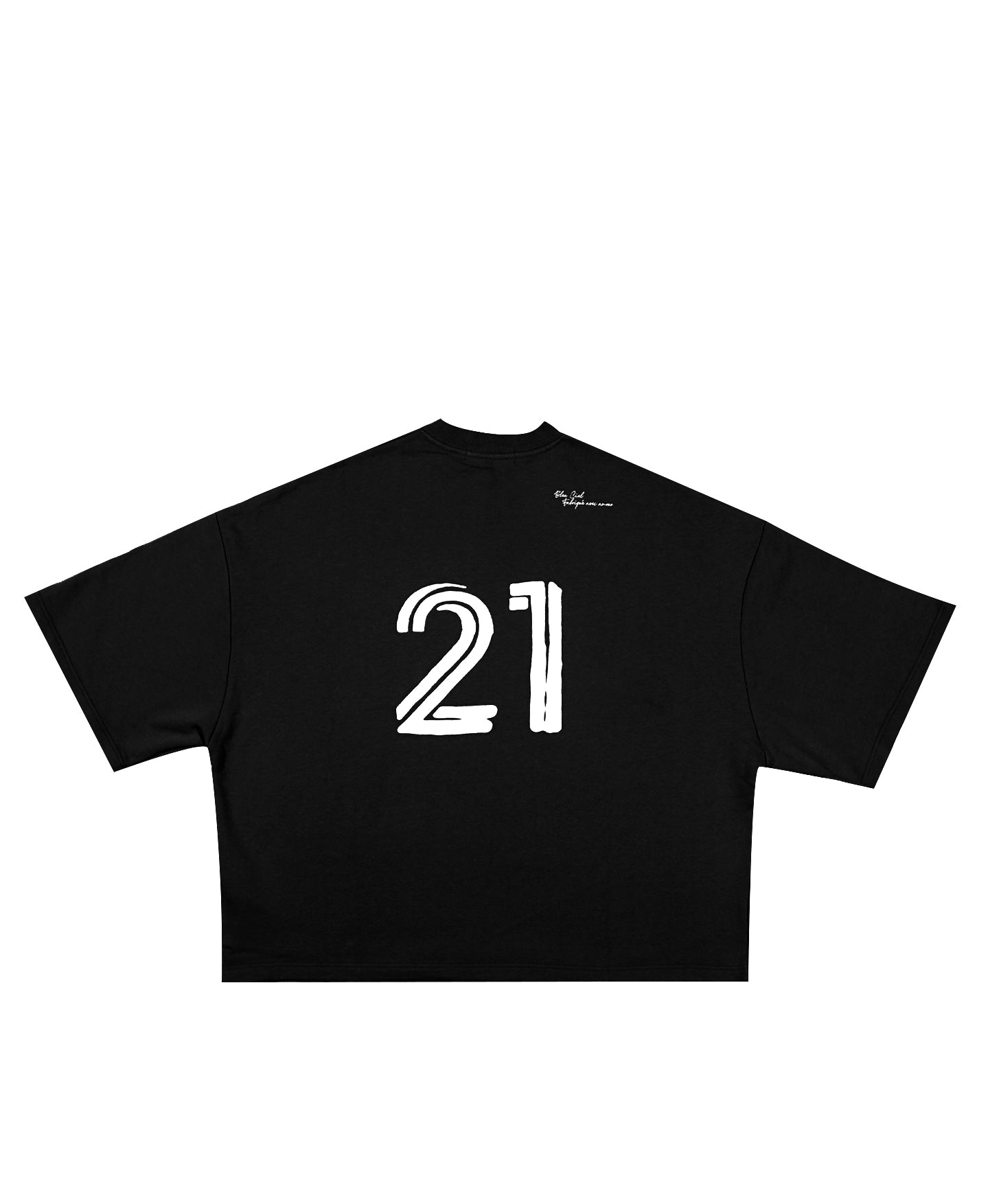 Short Sleeve Sweatshirt Noir