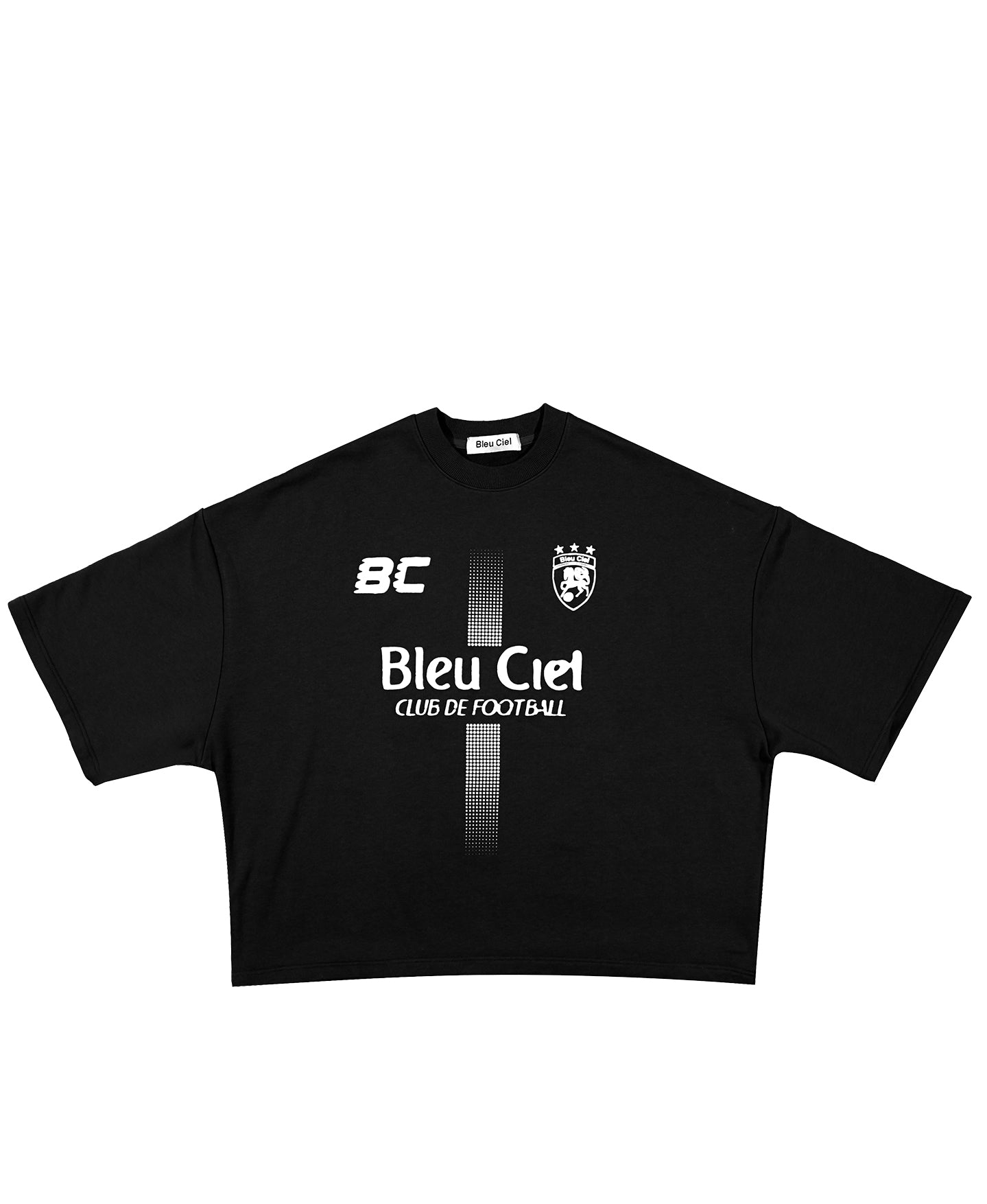 Short Sleeve Sweatshirt Noir